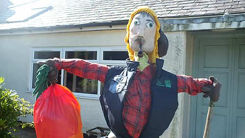Photo Gallery Image - Scarecrow at Lewannick Village Hall